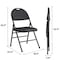 Cosco Cosco Black Fabric XL Folding Chair 4 pk 37-976-TMS4E - alternate 2